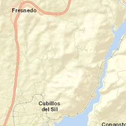 Cubillos del Sil Street Map