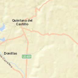 Provincia de León Street Map