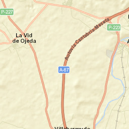 Alar del Rey Street Map