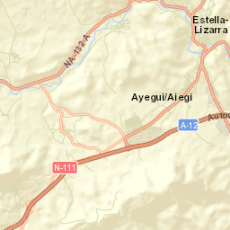 Ayegui Street Map