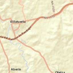 Oteiza Street Map