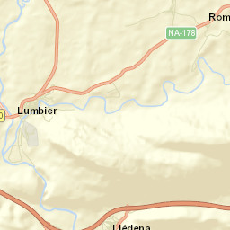 Lumbier Street Map