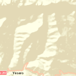 Yésero Street Map