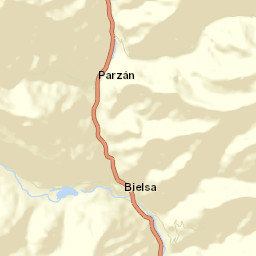 Bielsa Street Map