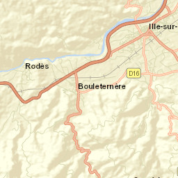 Ille-sur-Têt Street Map