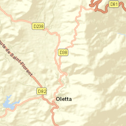 Oletta Street Map