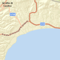 Grotte di Castro Street Map