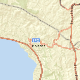 Bolsena Street Map