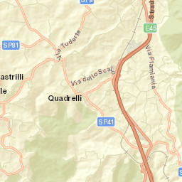 Montecastrilli Street Map
