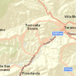 Torricella Street Map
