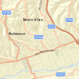 Morro d'Oro Street Map