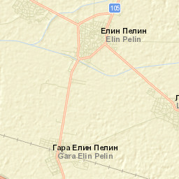 Obshtina Elin Pelin Street Map