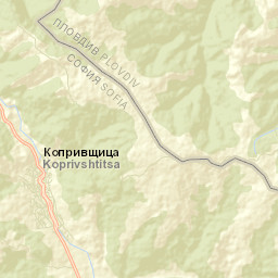 Koprivshtitsa Street Map