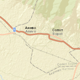 Obshtina Sopot Street Map