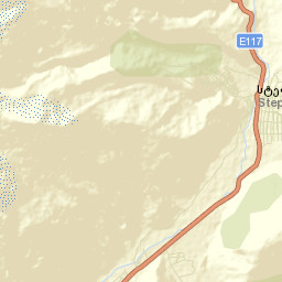 Step’antsminda Street Map