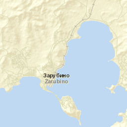 Zarubino Street Map