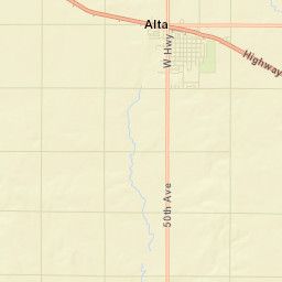 Alta Street Map
