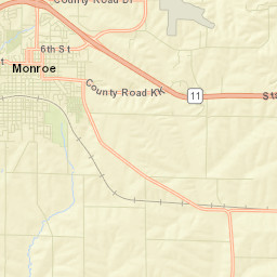 Monroe Street Map