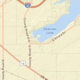 W6492 Willow Bend Rd Walworth WI Street Map