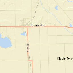 Fennville Street Map