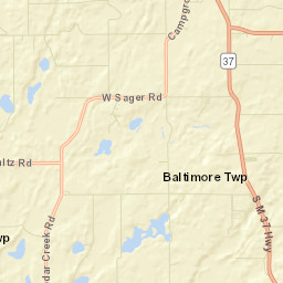 Barry County Street Map