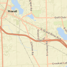 Howell Street Map