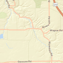 Wyandale New York Street Map