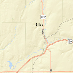 Bliss New York Street Map