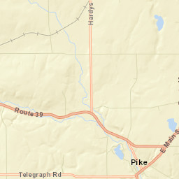 Pike New York Street Map