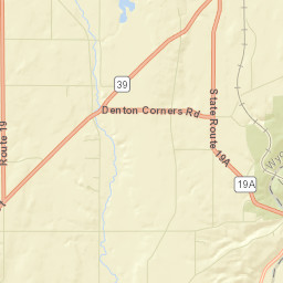 Lamont New York Street Map