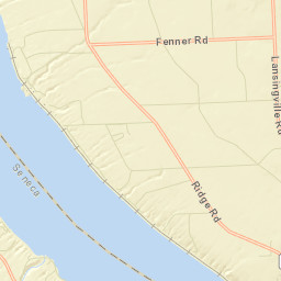 Lansing Station New York Street Map