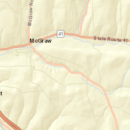 Maybury Mills New York Street Map