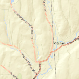 Taylor New York Street Map