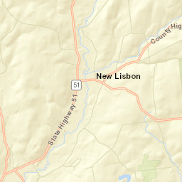 Stetsonville New York Street Map