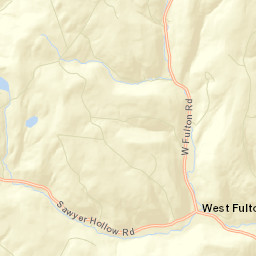 West Fulton New York Street Map