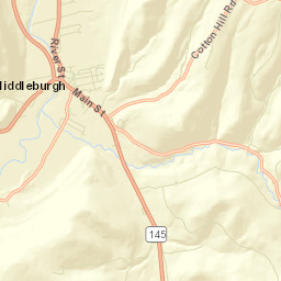 West Middleburgh New York Street Map