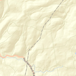 Huntersland New York Street Map