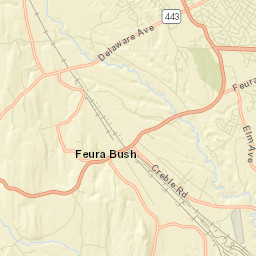 Unionville New York Street Map