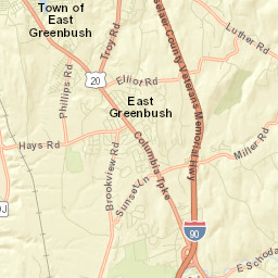 Sherwood Park New York Street Map