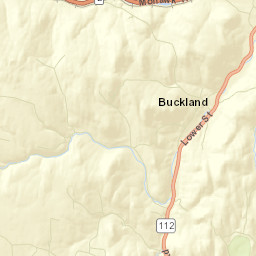 Buckland Street Map