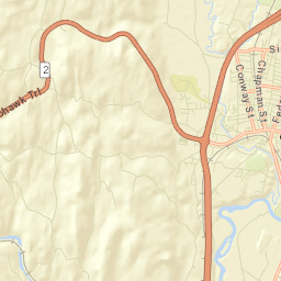 Greenfield Street Map