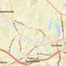 Gardner Street Map