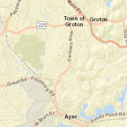 Groton Street Map