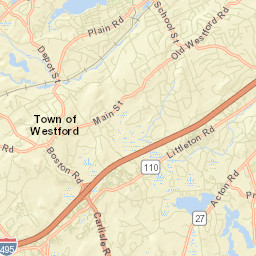 Chelmsford Street Map