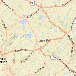 Billerica Street Map