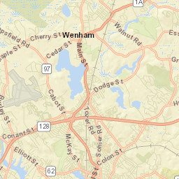 Wenham Street Map