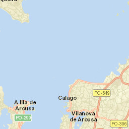Vilaxoán Street Map