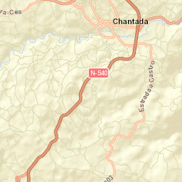 Chantada Street Map