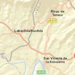 San Vicente de la Sonsierra Street Map