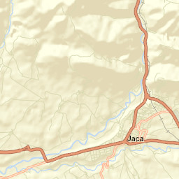 Jaca Street Map